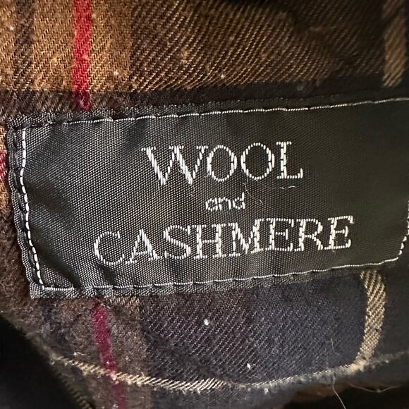 Brook Taverner Country Coat Wool Cashmere Navy Blue - Picture 8 of 10